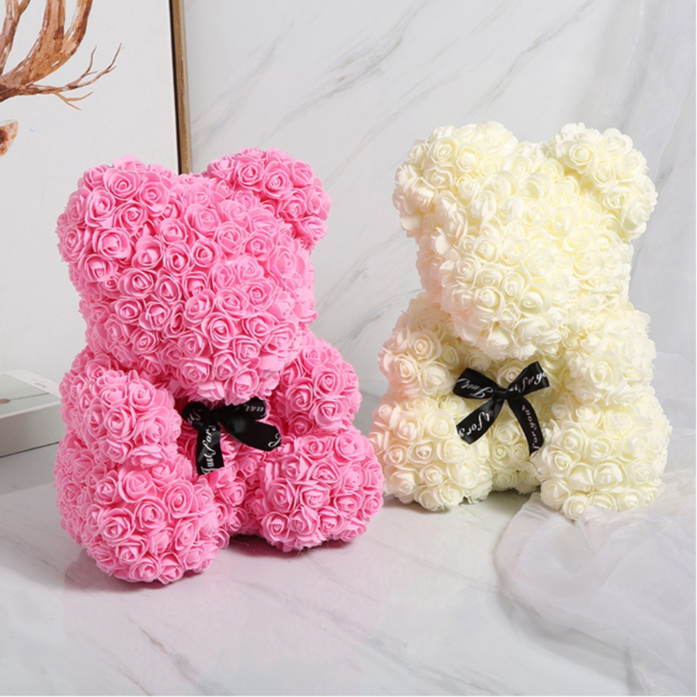 Title 2, 50pcs/Pack 3cm Foam Rose Heads Artificial Flowe...